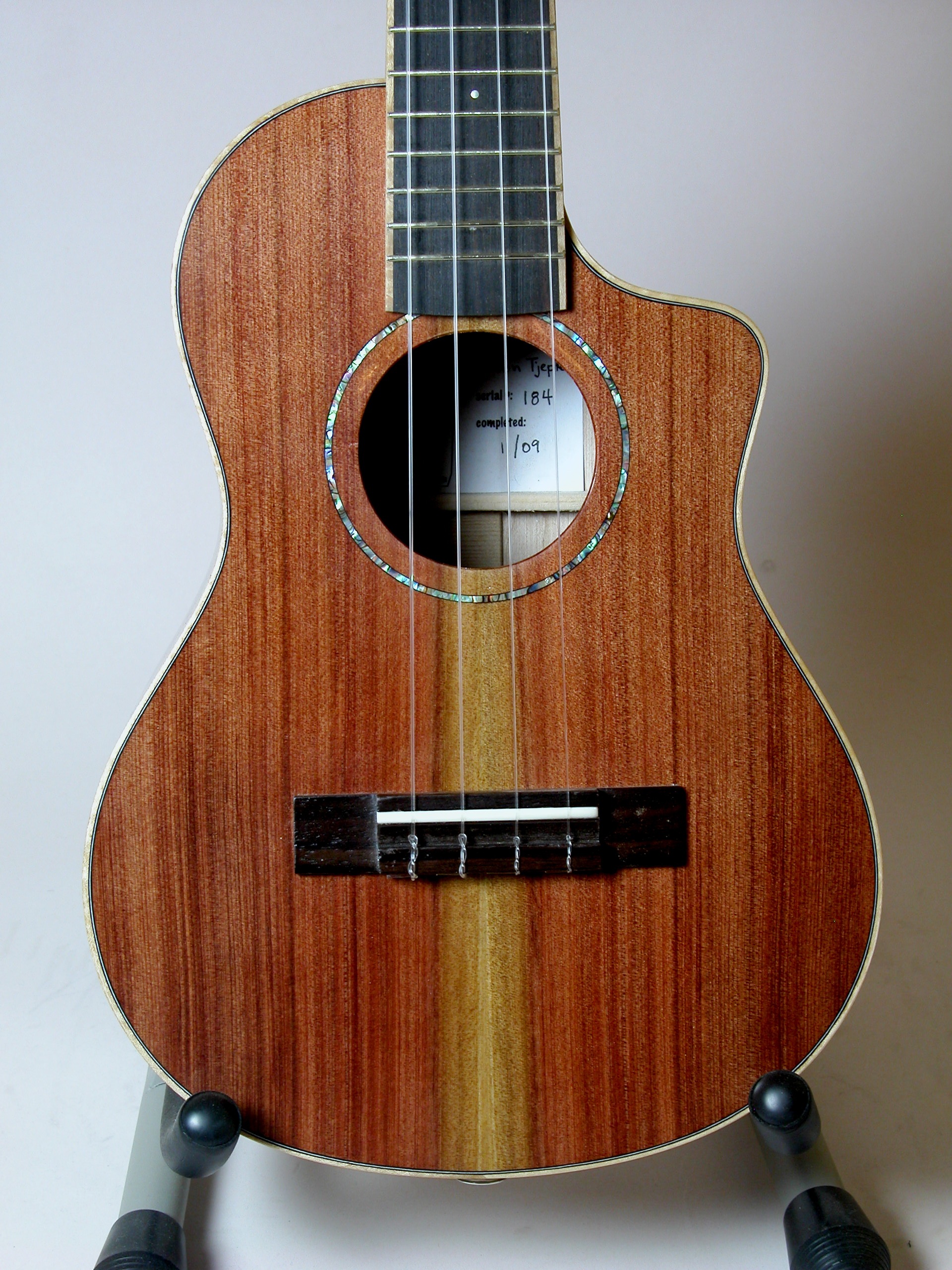 straight-grained redwood example